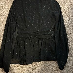 Elegant Black Women's Top